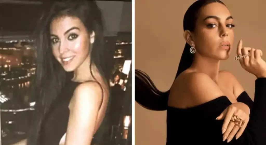 Georgina Rodriguez avant/après